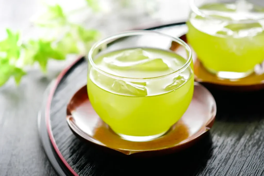 green tea shot