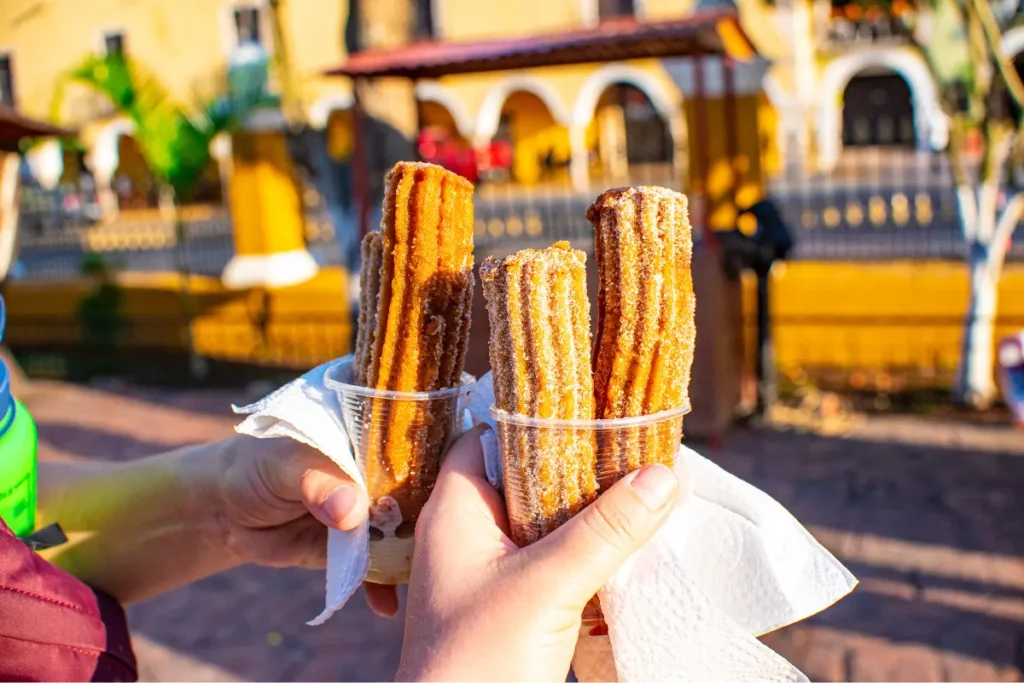 What does churro taste like?