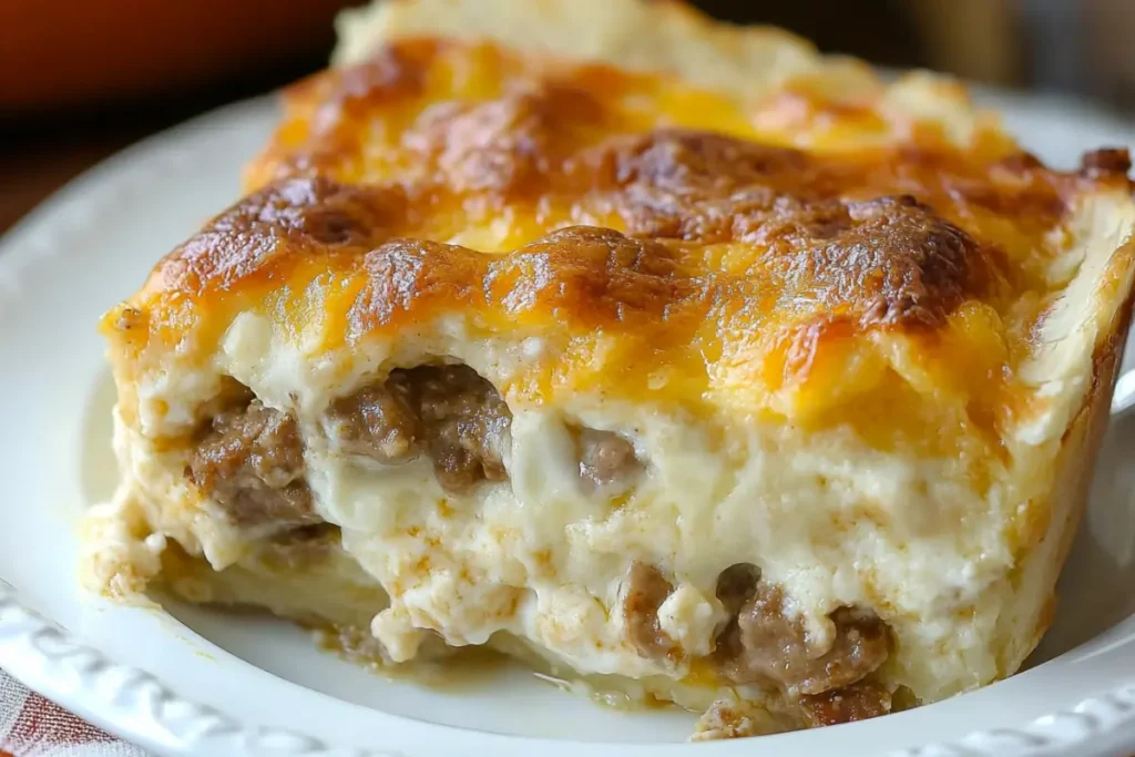 Biscuit Breakfast Casserole