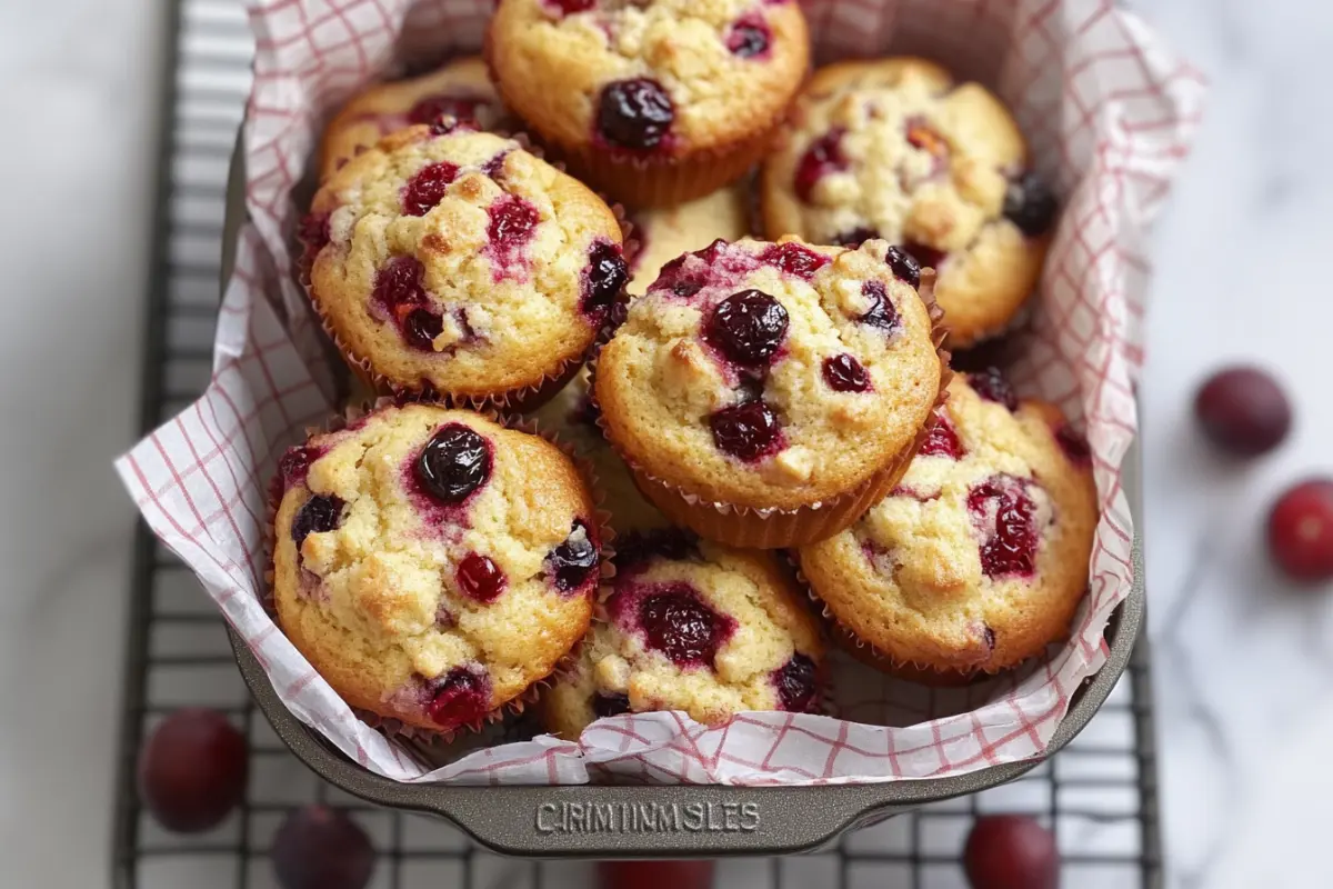 Cranberry Orange Muffins