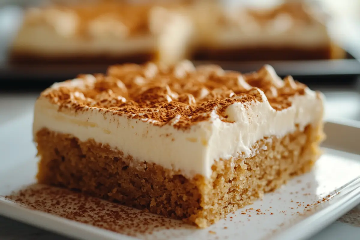 Pumpkin Bars with Cream Cheese Frosting