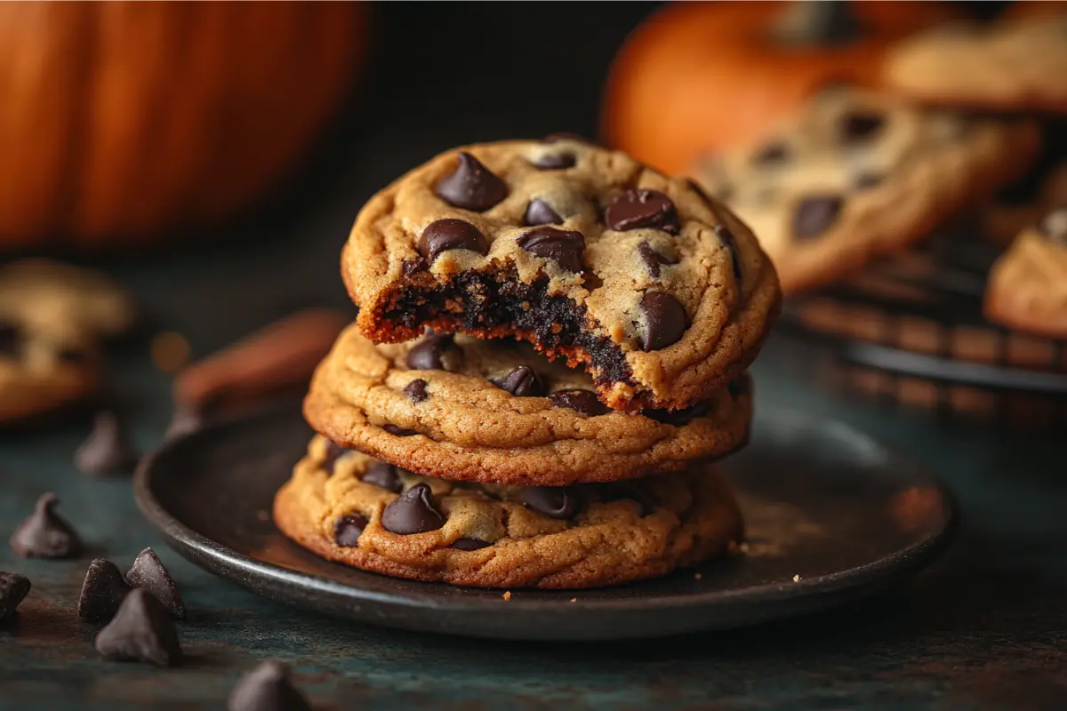 Pumpkin Chocolate Chip Cookies