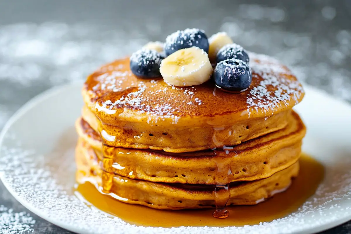 Pumpkin Pancakes with Pancake Mix