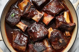 Red-Wine-Braised Short Ribs